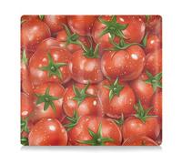 GuoChe Custodia in pelle per libretto e assicurazione auto, unisex, per documenti essenziali, patente di guida, carte di credito, collage di pomodori rossi freschi