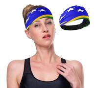 GuoChe Fascia di raffreddamento per donna con bandiera nazionale delle Isole Salomone