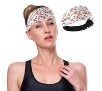 GuoChe Fascia elastica per il sudore, con frutti di bosco e frutti di bosco, per yoga, allenamento, uso quotidiano, ciclismo