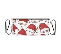 GuoChe Grembiule da Babbo Natale con tasche in vita, 30,5 cm, resistente all'acqua