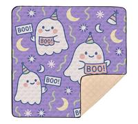 GuoChe Halloween Friendly Parade Grande Antiscivolo per Pavimento Comodo Viaggio Play Mat per