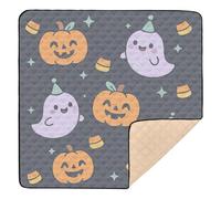 GuoChe Halloween zucca partito schiuma morbida per pavimento non tossico bambino giocare pancia tempo Mat per i bambini