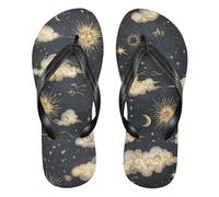 GuoChe Infradito da donna in gomma, essenziali per nuoto, escursionismo, viaggi, spiaggia, Modello Nuvola Celeste, X-Large