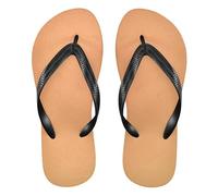 GuoChe Infradito da uomo in gomma, comodi, sandali da donna per doccia, piscina, estate, Arancione, X-Large