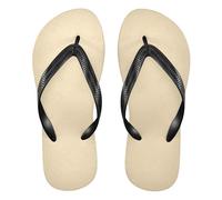 GuoChe Infradito da uomo in gomma, comodi, sandali da donna per doccia, piscina, estate, Beige Grano, X-Large