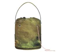 GuoChe Misty Pumpkin & Scroll Setup Crochet Storage Knitting Bags Totes Portable Yarn Tote per Crochet Uncinetto Viaggio