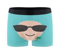 GuoChe Modalità Vacanza Look Uomini Boxer Brevi Pantaloncini Atletici Biancheria Intima per Uomo Biancheria Intima Boxer Para Hombre, Aspetto in modalità vacanza, X-Large