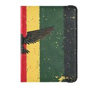 GuoChe National Vietnam War Veterans Day Army Leather Auto Registration Assicurazione & ID Card Holder Car Essentials per patente di guida, carte e documenti essenziali uomo donna pelle premium