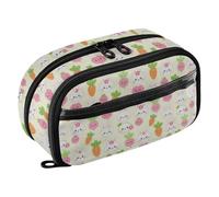 GuoChe Organizer espandibile per la scuola essenziale per le donne con carota e coniglietto carino illustrazione