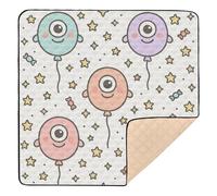 GuoChe Palloncino di Halloween Monsters Star coriandoli grandi eleganti per interni ed esterni 1 pezzo pancia tempo