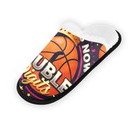 GuoChe Pantofole morbide antiscivolo per casa pantofole da casa per camera da letto, hotel, viaggi, spa, questo ragazzo a due cifre dieci basket 10 anni compleanno, This Boy Double Digits Ten