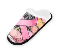 GuoChe Pantofole morbide antiscivolo per interni, pantofole da casa, per camera da letto, hotel, viaggi, spa, libellula, mini, Libellula Mini, Medium