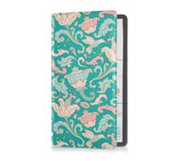 GuoChe Passport Holder Women A Rustic Farmhouse Style Print PU Leather Passport Covers Travel Accessory 5.7 * 4.3in