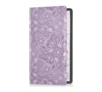 GuoChe Passport Holder Women Animal Cartoon Pig PU Leather Passport Covers Travel Accessory 5.7 * 4.3in