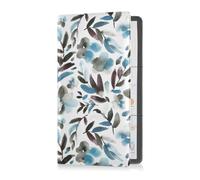 GuoChe Passport Holder Women Animal Flower Bird PU Leather Passport Covers Travel Accessory 5.7 * 4.3in