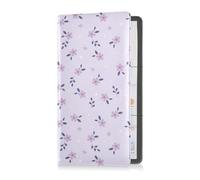 GuoChe Passport Holder Women Bee Insects Cartoon Doodle PU Leather Passport Covers Travel Accessory 5.7 * 4.3in