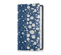 GuoChe Passport Holder Women Buffalo Check Plaid PU Leather Passport Covers Travel Accessory 5.7 * 4.3in