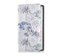 GuoChe Passport Holder Women Cartoon Cute Dinosaur PU Leather Passport Covers Travel Accessory 5.7 * 4.3in