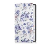 GuoChe Passport Holder Women Cartoon Smiling Vegetables PU Leather Passport Covers Travel Accessory 5.7 * 4.3in