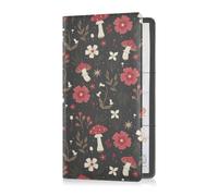 GuoChe Passport Holder Women Colorful Cow Head PU Leather Passport Covers Travel Accessory 5.7 * 4.3in