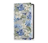 GuoChe Passport Holder Women Colorful Dinosaurs PU Leather Passport Covers Travel Accessory 5.7 * 4.3in