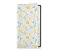 GuoChe Passport Holder Women Cow Head Western PU Leather Passport Covers Travel Accessory 5.7 * 4.3in