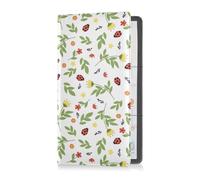GuoChe Passport Holder Women Cowboys Riding Horses PU Leather Passport Covers Travel Accessory 5.7 * 4.3in