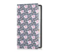 GuoChe Passport Holder Women Cute Cartoon Duck PU Leather Passport Covers Travel Accessory 5.7 * 4.3in