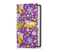 GuoChe Passport Holder Women Dark Green Texture PU Leather Passport Covers Travel Accessory 5.7 * 4.3in
