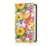 GuoChe Passport Holder Women Gold Dots Polka Scandinavian PU Leather Passport Covers Travel Accessory 5.7 * 4.3in