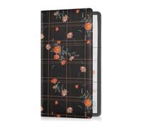 GuoChe Passport Holder Women Graffiti PU Leather Passport Covers Travel Accessory 5.7 * 4.3in