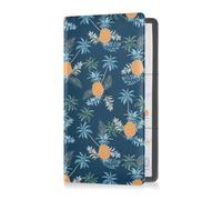 GuoChe Passport Holder Women Green Black Buffalo Plaid PU Leather Passport Covers Travel Accessory 5.7 * 4.3in