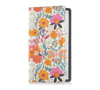 GuoChe Passport Holder Women Green Buffalo Plaid PU Leather Passport Covers 5.7 * 4.3in