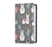 GuoChe Passport Holder Women Modern Hipster Creative Hand Drawn Polka Dot Texture PU Leather Passport Covers Travel Accessory 5.7 * 4.3in