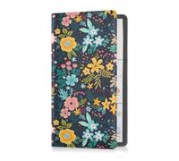 GuoChe Passport Holder Women Musci Red Green Dinosaur PU Leather Passport Covers Travel Accessory 5.7 * 4.3in