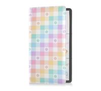 GuoChe Passport Holder Women Orange Cartoon Tractor PU Leather Passport Covers Travel Accessory 5.7 * 4.3in
