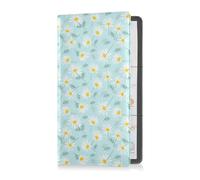 GuoChe Passport Holder Women Red Plaid Mountains PU Leather Passport Covers Travel Accessory 5.7 * 4.3in