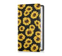 GuoChe Passport Holder Women Sports Hockey PU Leather Passport Covers Travel Accessory 5.7 * 4.3in