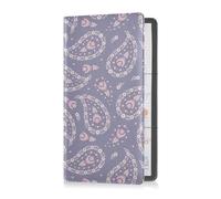 GuoChe Passport Holder Women St Patricks Day Green White Buffalo Plaid Check Tartan Scotland PU Leather Passport Covers Travel Accessory 5.7 * 4.3in