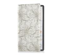 GuoChe Passport Holder Women Sweet Home Welcome PU Leather Passport Covers Travel Accessory 5.7 * 4.3in
