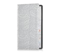 GuoChe Passport Holder Women Tartan Fall Plaid PU Leather Passport Covers Travel Accessory 5.7 * 4.3in