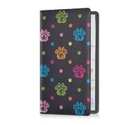 GuoChe Passport Holder Women Transportations with Buildings PU Leather Passport Covers Travel Accessory 5.7 * 4.3in