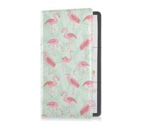 GuoChe Passport Holder Women Whales Green Coral PU Leather Passport Covers Travel Accessory 5.7 * 4.3in