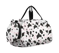 GuoChe Piccola borsa a tracolla nera con scomparto per scarpe pratica borsa a tracolla per cane da passeggio, Colore 7, 1 size, Moderno/adattabile