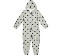 GuoChe Pigiama 1 pezzo per adolescenti in pile con zip con cappuccio abbigliamento per la casa 5-14T Torre Eiffel e Fleur, Colorato, 12-13 Anni