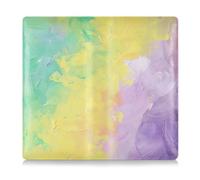 GuoChe Porta carte di credito e assicurazione auto in pelle per uomo e donna portadocumenti per documento d'identità, patente di guida, chiavi di contatto, Colore 7, 1 size, Moda