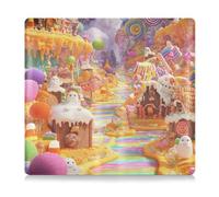 GuoChe Porta documenti in pelle di alta qualità per libretto e assicurazione, per uomo e donna, per carte, documenti essenziali, patente di guida, documenti per veicoli Rainbow Candy Kingdom