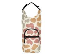 GuoChe Portabottiglie per acqua con scritta "Happy Thanksgiving Autumn Easy-To-Carry Water Bottle Bag" per escursionismo, adatto per bottiglie da 567 g, 680,4 g, 907,2 g, 1134 g