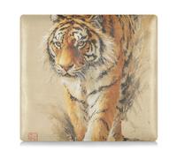 GuoChe Portaoggetti in pelle per carte di credito e assicurazione, per uomo e donna, per carte, documenti essenziali, patente di guida, cartoffie feline emergenti da aree erbose