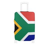GuoChe Protezione per bagagli multi-formato per la maggior parte dei bagagli standard, elastica ed elastica, resistente ai graffi, protezione per valigie da viaggio, Bandiera del Sud Africa, L 26-28